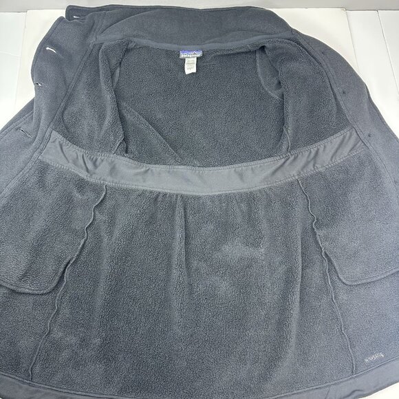 Patagonia Women's Black Better Sweater Knit Winter Designer Luxury Jacket S/C37 - Picture 7 of 16